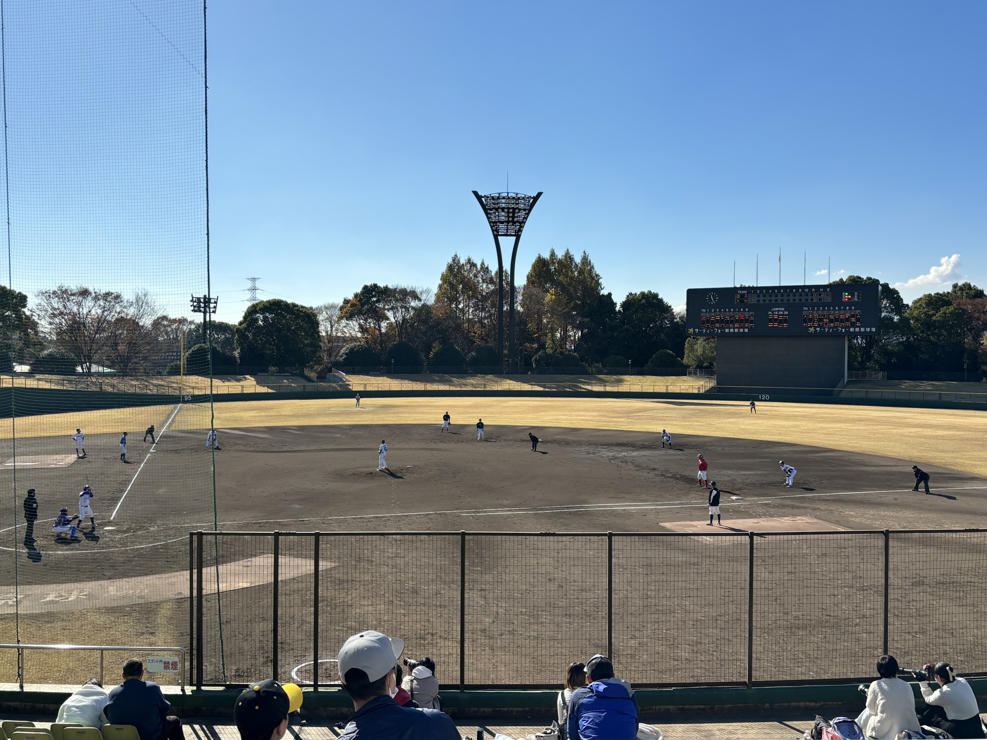 試合中の様子